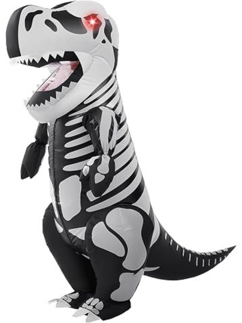 Spooktacular Creations Kids Skeleton Dinosaur Inflatable Costume TRex Halloween
